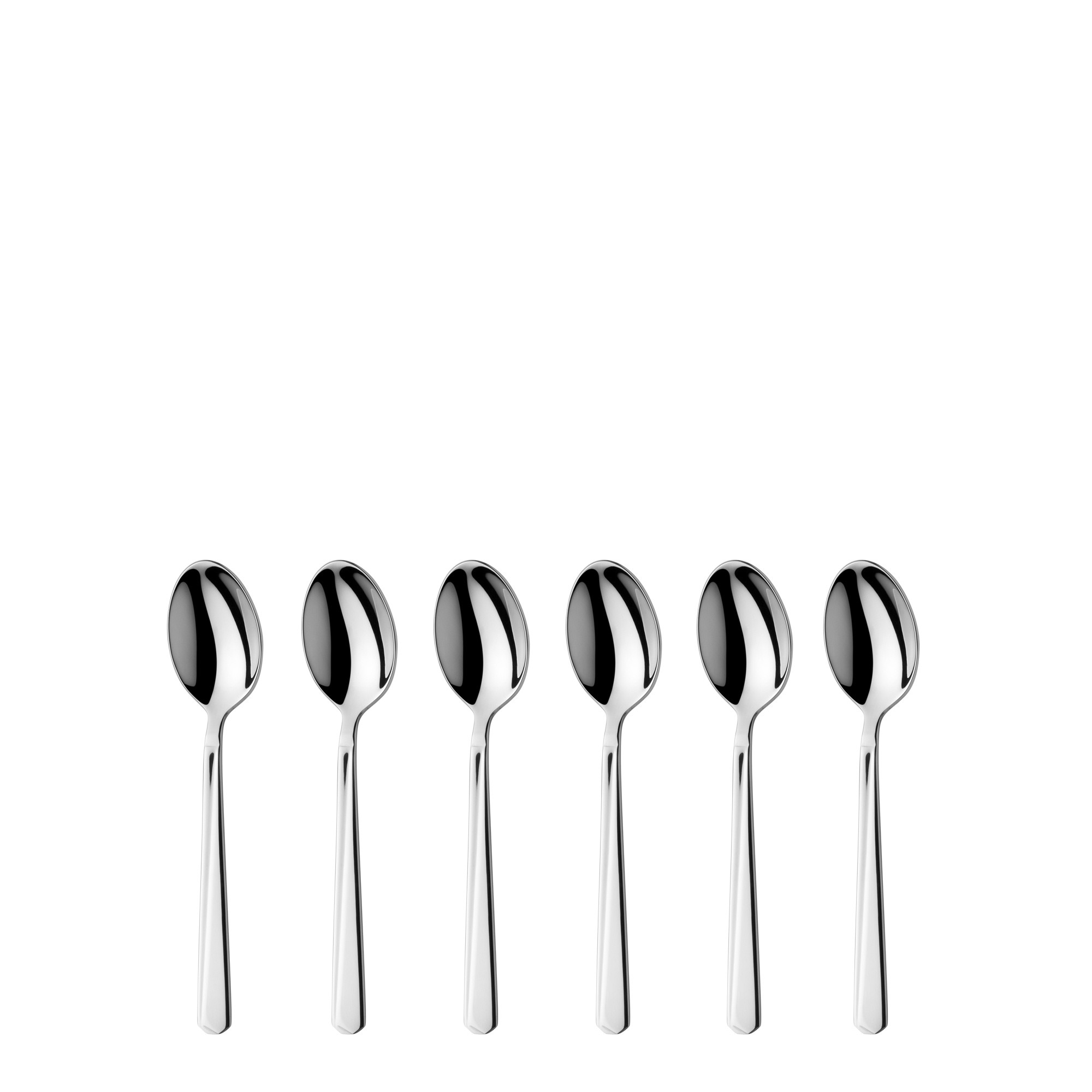 Vektra cutlery - 6 piece mocha set / polished